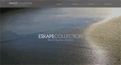 Desktop Screenshot of eskapecollection.com